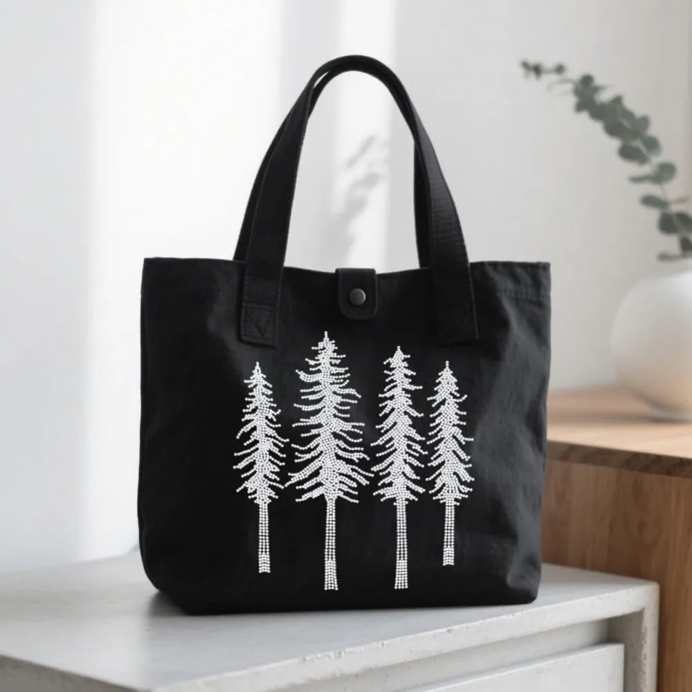 Glass Hotfix Rhinestone Tree Iron-On Appliqué 297×210mm Iron-On Appliqué Axl