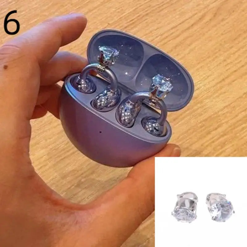 Rhinestone Earbud Decoration Clips – DIY Headphone Charms Headphone Charm Clips Axl N6