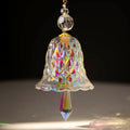 Crystal Rainbow Suncatcher Wind Chime – Glass Prism Decor Hanging Suncatcher Axl Multicolor