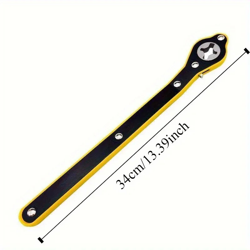 Cross Lug Wrench – Labor-Saving Car Jack & Tire Removal Tool Lug Wrench Tool Axl black