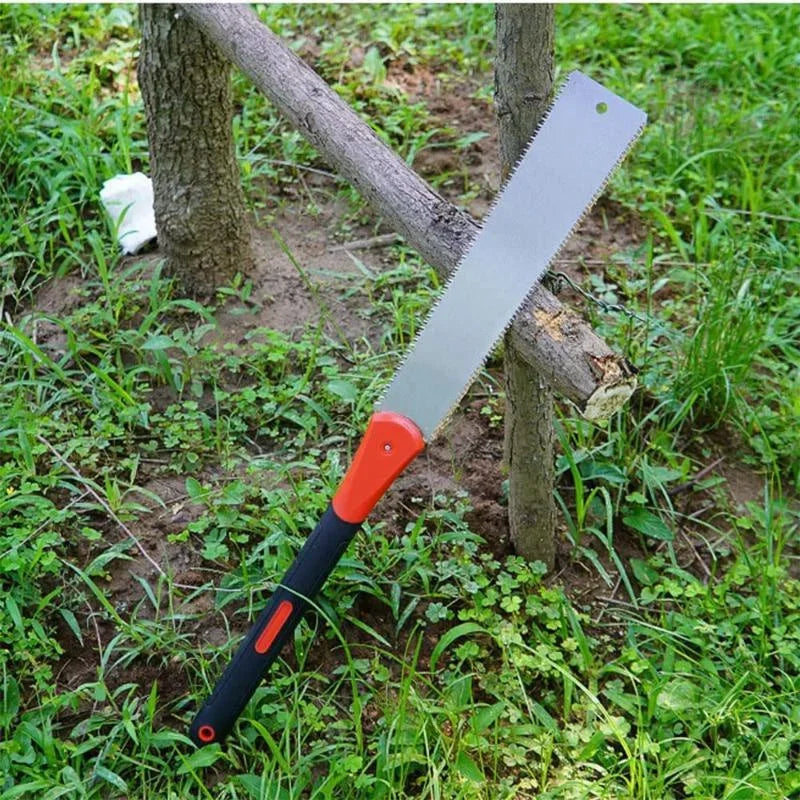 32cm Japanese Ryoba Double Edge Pull Saw – Flush Cut Hand Saw Hand Saw Axl Red