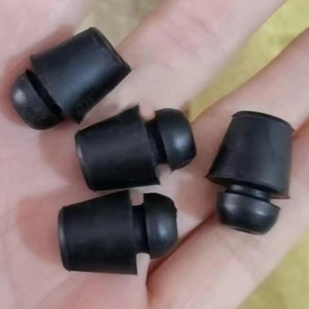 4-Pack Rubber Car Door Buffer Pads – Anti-Shock Slam Stoppers Car Door Damper Pads Axl