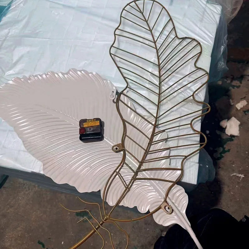 Feather Wall Clock – Silent Minimalist Acrylic Art Decor Decorative Wall Clock Axl