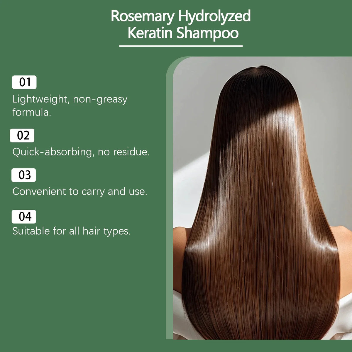Rosemary Shampoo – Volumizing, Thickening & Oil Control 220ml Hair Care Shampoo Axl