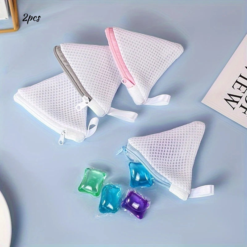 Mesh Laundry Bags with Zipper 2-Pack – Machine Washable Mesh Laundry Bag Axl