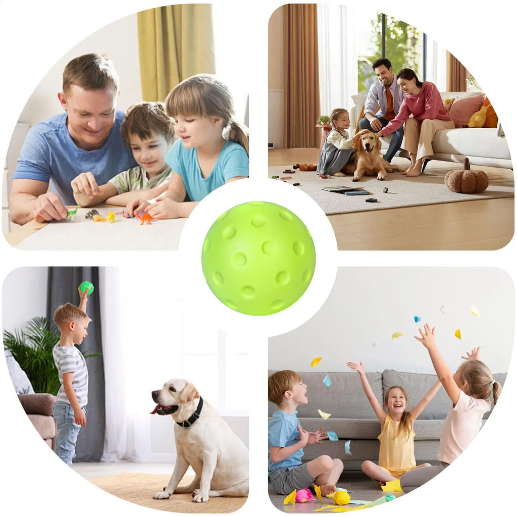 Silent PU Foam Pickleball Training Ball – Low-Noise Indoor Pickleball Training Ball Axl