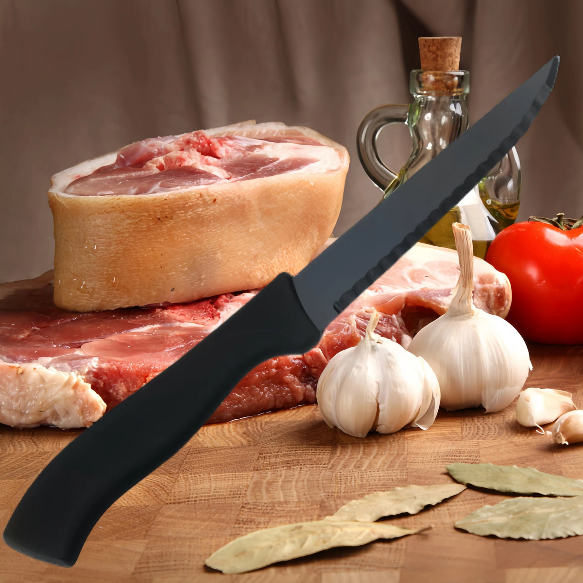 Steak Knives Set 4/6/8 Pcs – German Steel Serrated Blade Steak Knife Set Axl