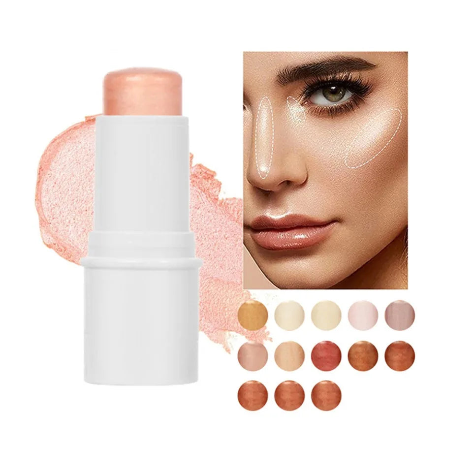 Vegan Contour Highlighter Bronzer Stick – Private Label Wholesale Highlighter Bronzer Stick Axl