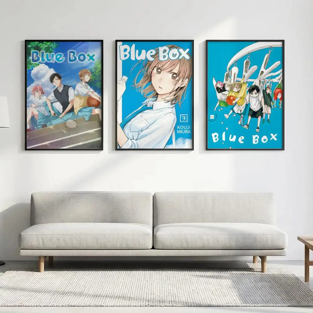 Anime B-Blue B-Box HD Poster – Waterproof Wall Art Decor Anime Wall Poster Axl