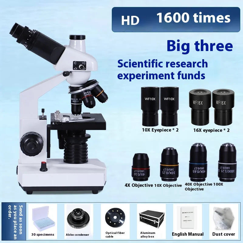 Binocular Stereo Microscope with LED Light – Lab & Electronics Stereo Microscope Axl 6
