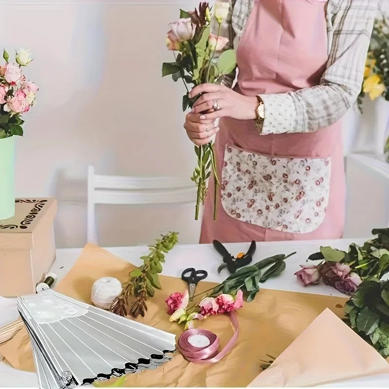 Lace Bouquet Bags – Elegant Gift Wrap for Weddings & Birthdays Bouquet Gift Bag Axl