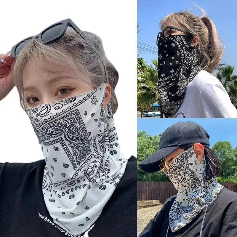 Punk UV Face Mask Bandana Scarf – Men & Women Outdoor Face Mask Bandana Axl