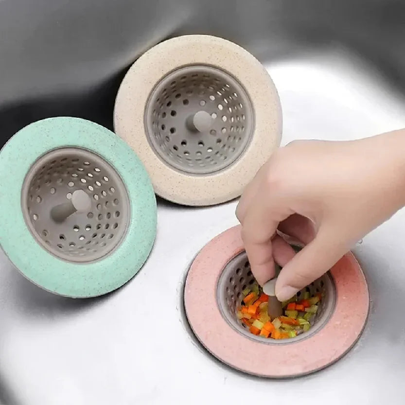 Silicone Sink Strainer – Anti-Clog Hair & Drain Filter Sink Drain Strainer Axl