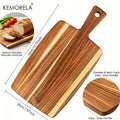 Acacia Wood Cutting Board with Handle | Meat, Cheese & Charcuterie Wood Cutting Board Axl 1PCS