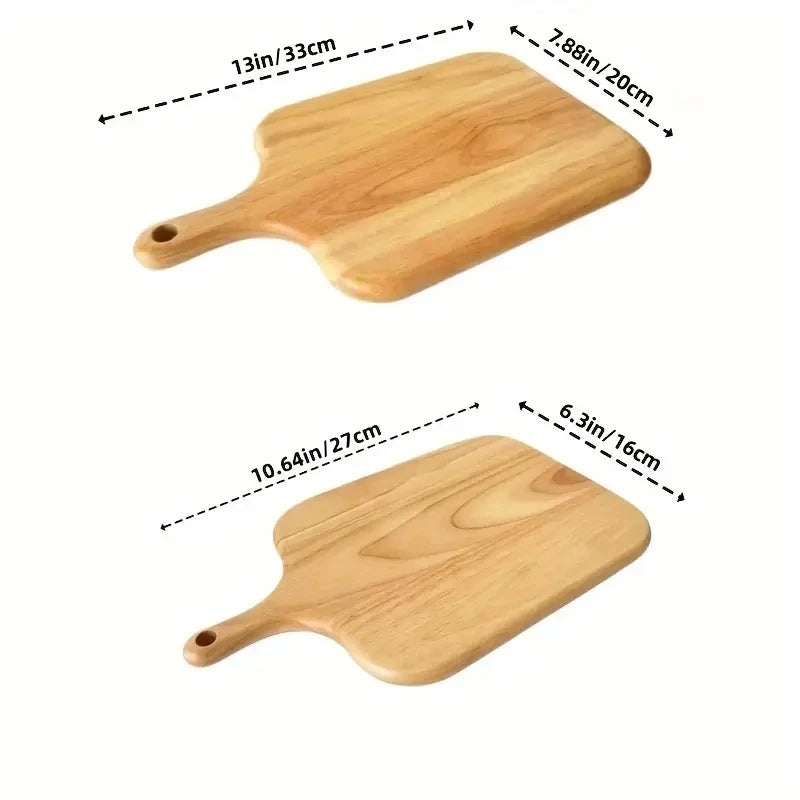 Wooden Cutting Board with Handle – Charcuterie & Cheese Board Wooden Cutting Board Axl