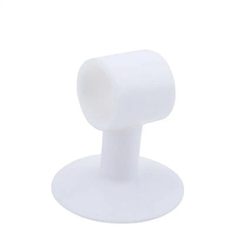 Silicone Door Handle Wall Protector – Suction Cup Anti-Collision Pad Door Wall Protector Axl White