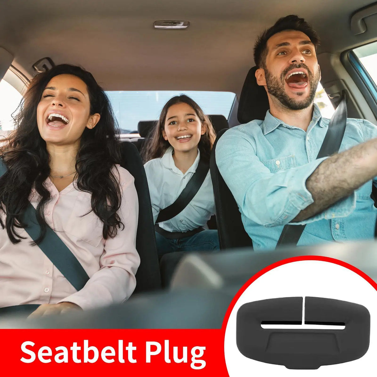 Silicone Seat Belt Buckle Cover – Car, SUV, RV & Truck Protector Seat Belt Accessory Axl