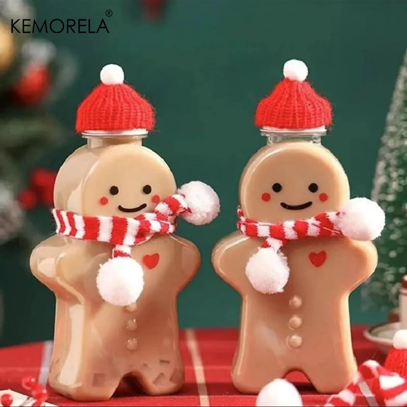 KEMORELA Gingerbread Man Christmas Water Bottle – Kids Gift Kids Water Bottle Axl