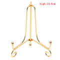 Gold Iron Display Stand – Easel for Plates, Photos & Books Display Stand Easel Axl 14.6cm