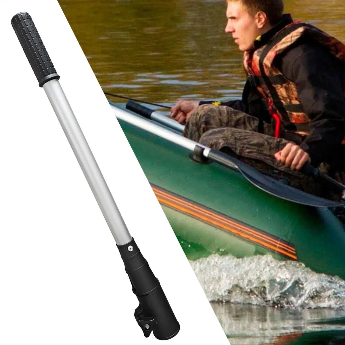 Adjustable Outboard Tiller Extension Handle – Aluminum Alloy Tiller Extension Handle Axl