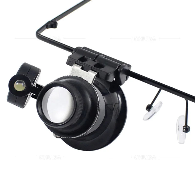 20X LED Magnifying Glasses 9892A – Jewelry & Electronics LED Magnifying Glasses Axl