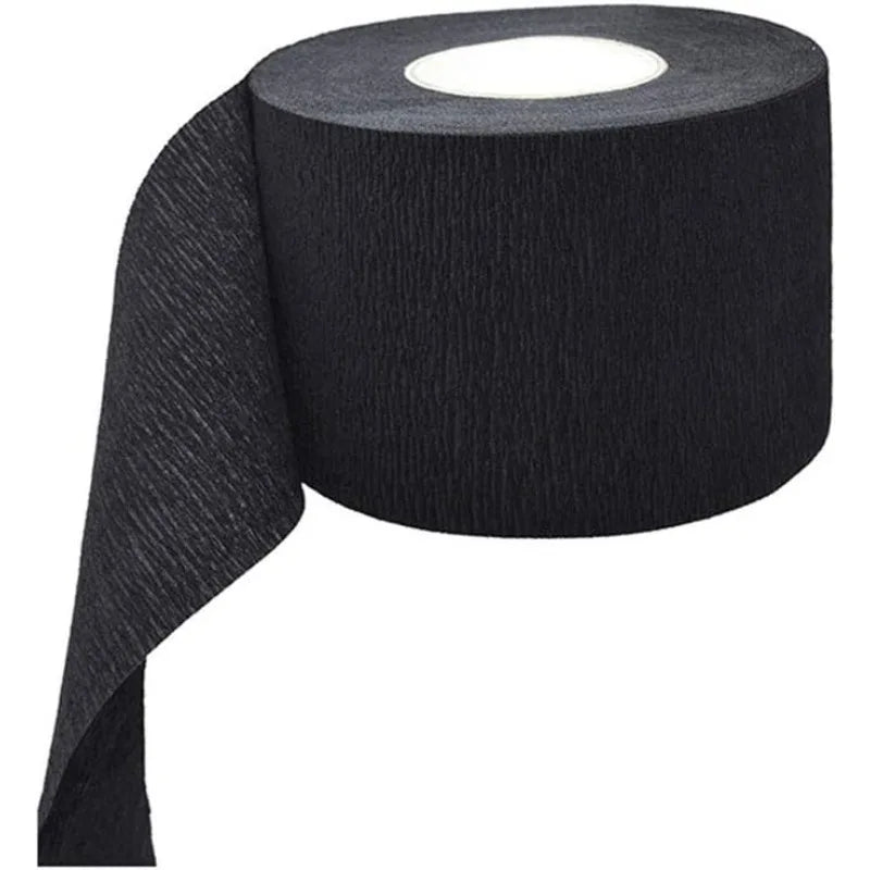 Barber Neck Strips – Salon Stretchy Neck Paper Tissue Roll Barber Neck Strips Axl