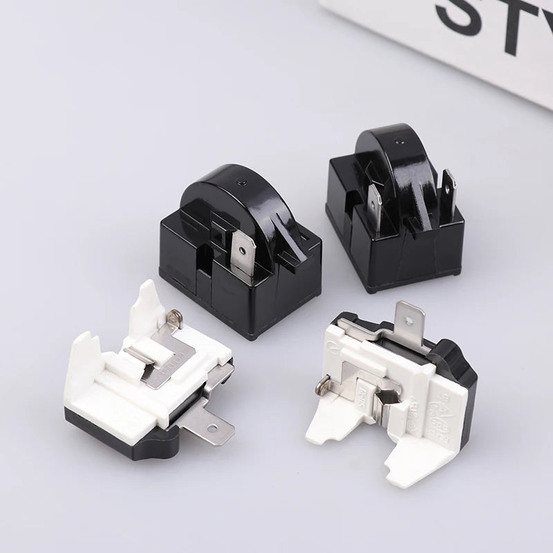 Refrigerator PTC Start Relay & Overload Protector 1/2 Pin 15Ω Compressor Start Relay Axl