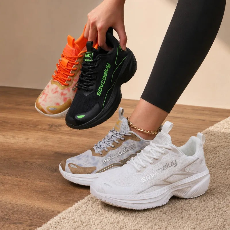 ZULIWAGN Unisex Wide Toe Breathable Sneakers | Sizes 35–45 Athletic Sneakers Axl