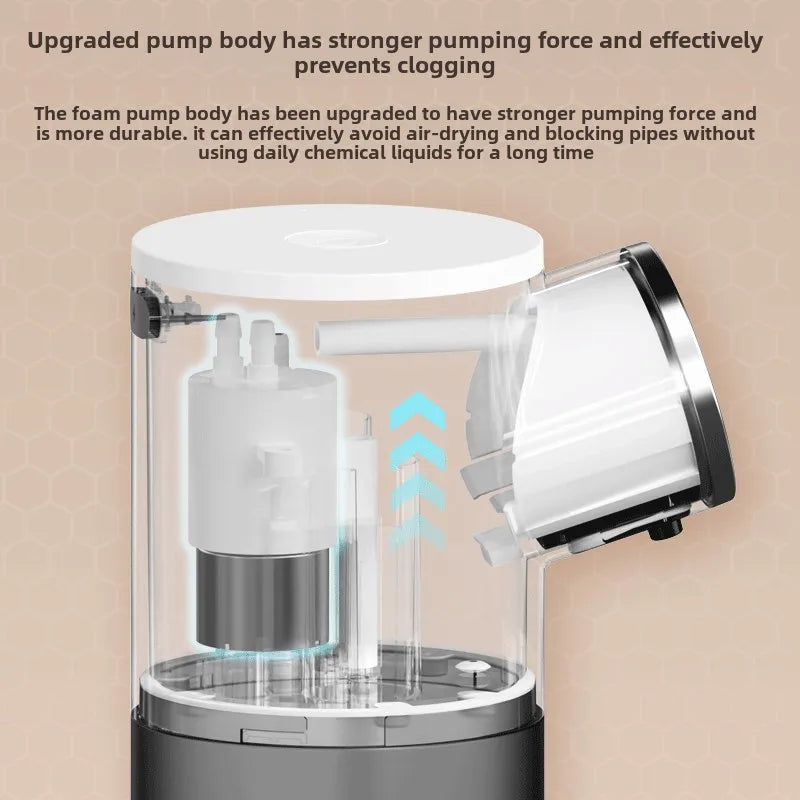 BALASHOV Touchless Foam Soap Dispenser with Temp Display Foam Soap Dispenser Axl