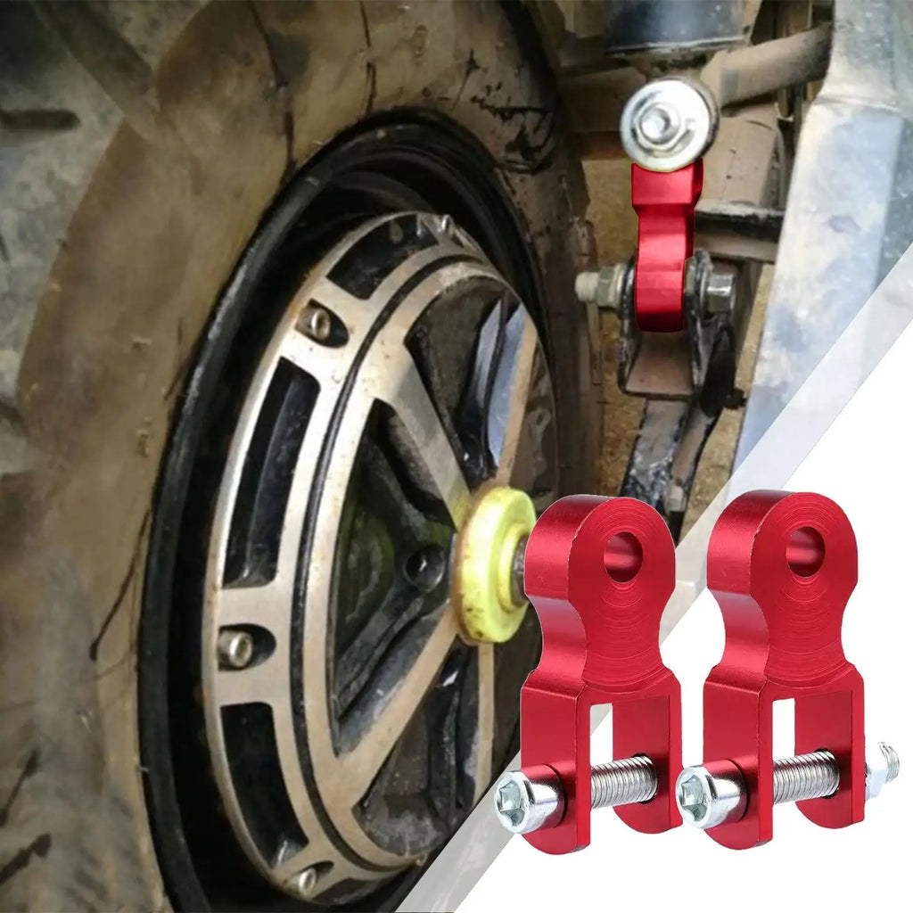 Motorcycle Shock Height Extender – 2pc Aluminum Adapter Kit Shock Height Extender Axl