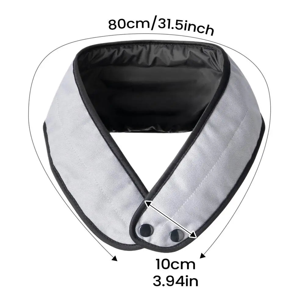 Reusable Neck Cooler Wrap – Cooling Towel for Hot Weather Cooling Neck Wrap Axl Gray