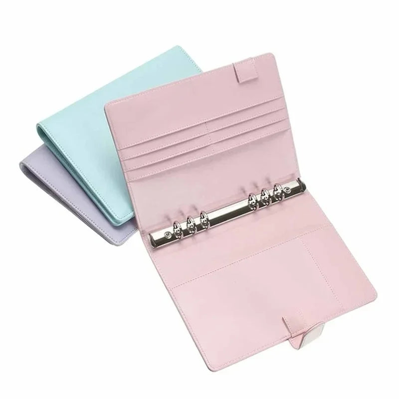 Vintage PU Leather Ring Binder Notebook Cover A5 & A6 Ring Binder Notebook Cover Axl