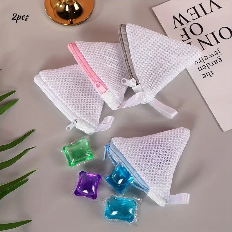Mesh Laundry Bags with Zipper 2-Pack – Machine Washable Mesh Laundry Bag Axl