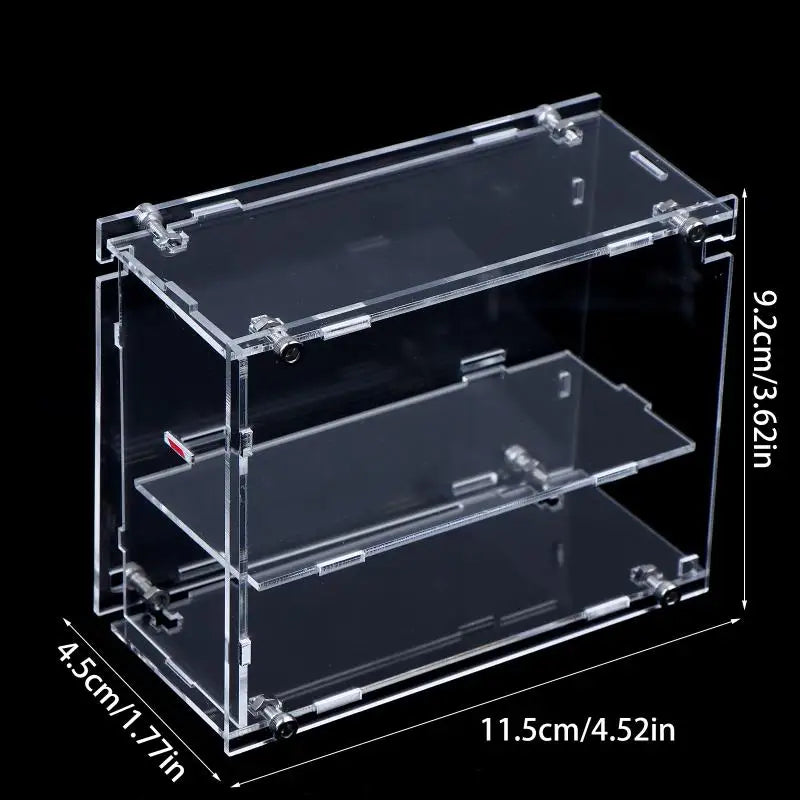 1/64 Acrylic Display Case for MiniGT Tomica Die-Cast Cars Acrylic Display Case Axl A1