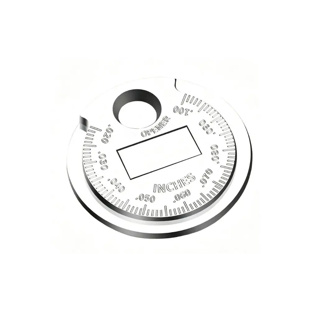 Coin Spark Plug Gap Gauge 0.6–2.4mm Feeler Tool | Auto Engine Spark Plug Gauge Axl A