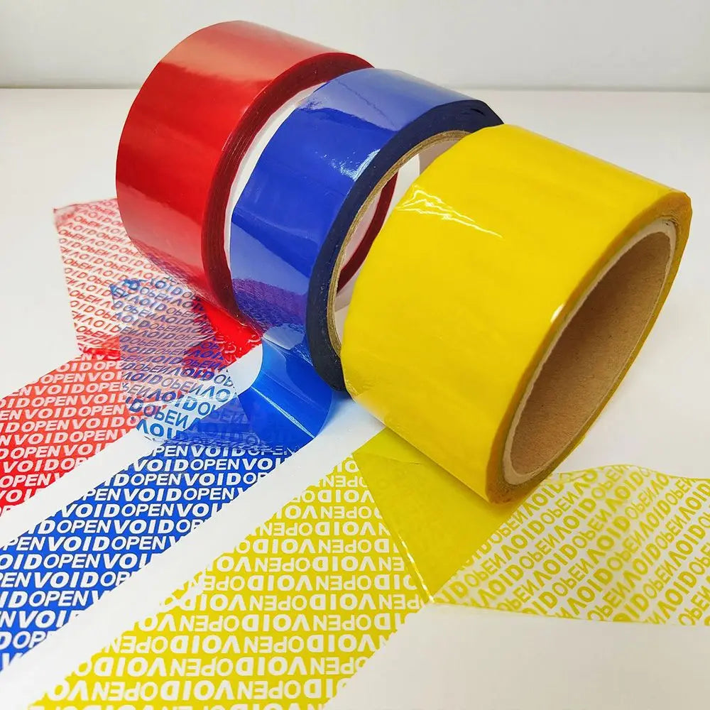 50M Tamper-Proof Security Void Tape – Anti-Fake Seal Label Security Seal Tape Axl