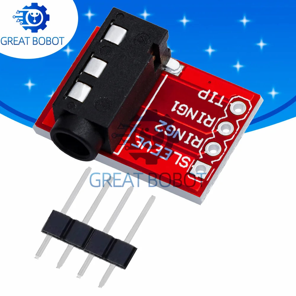 TRRS 3.5mm Jack Breakout Module – Audio & MP3 DIY Audio Breakout Module Axl Default Title