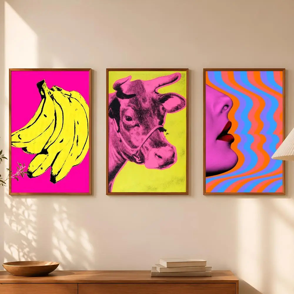 Andy Warhol Self-Stick HD Wall Art Poster – Waterproof Decor Wall Art Poster Axl