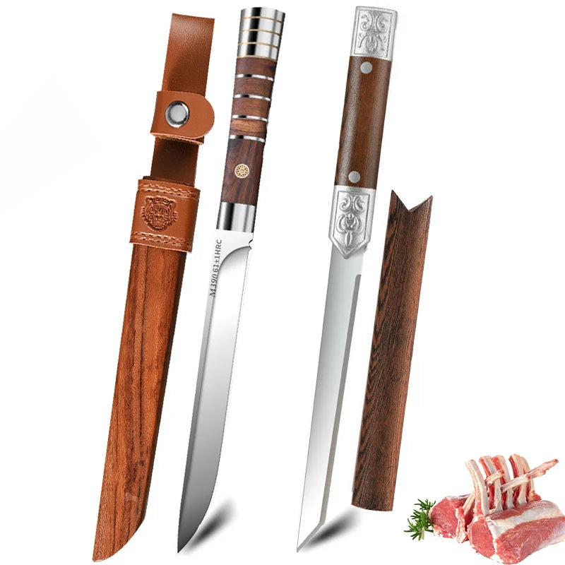 Japanese Damascus Steel Kitchen Knife Set – 1, 2 or 3 Piece Kitchen Knife Set Axl