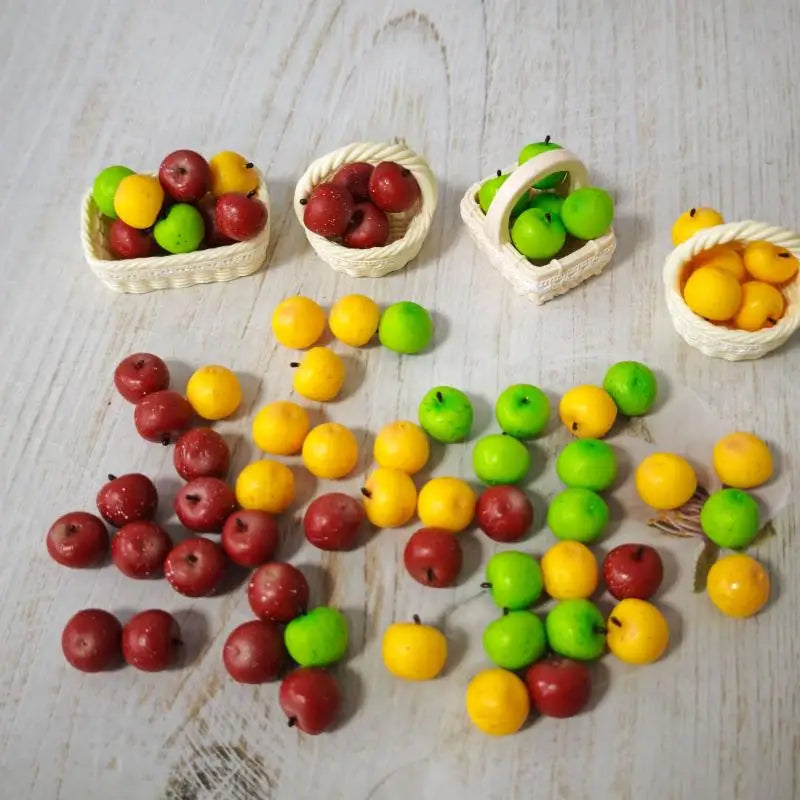 1/12 Dollhouse Miniature Food Decorations – 5/10 Pcs Set Dollhouse Miniature Accessories Axl