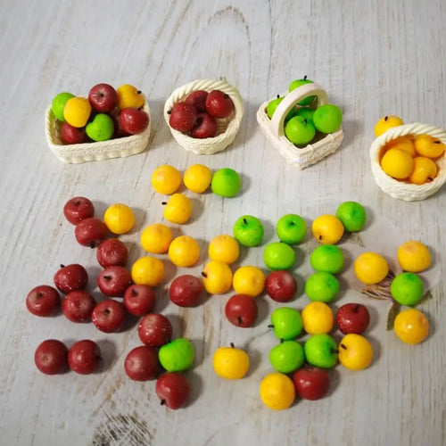 1/12 Dollhouse Miniature Food Decorations – 5/10 Pcs Set Dollhouse Miniature Accessories Axl