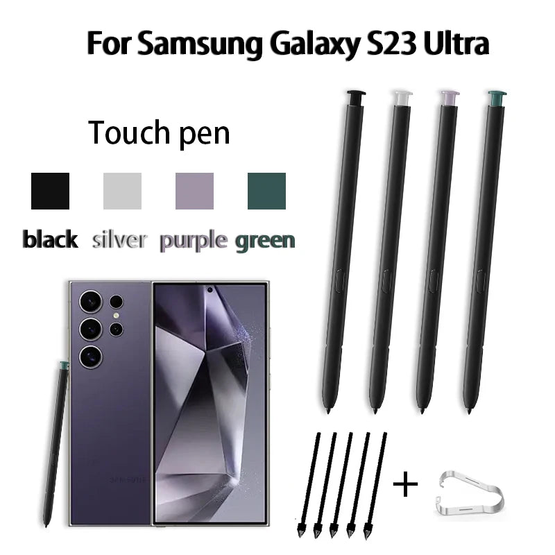 Samsung Galaxy S23 Ultra Stylus Pen + Tips | Advaka No BT Phone Stylus Pen Axl