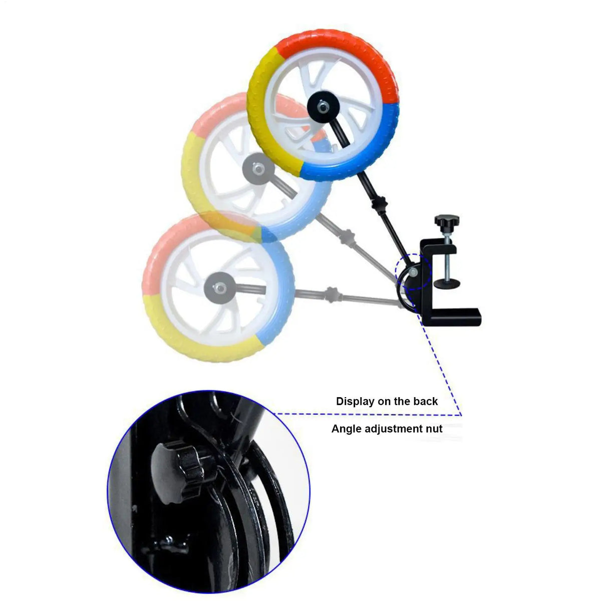 Topspin Table Tennis Trainer – Height Adjustable Solo Practice Table Tennis Trainer Axl