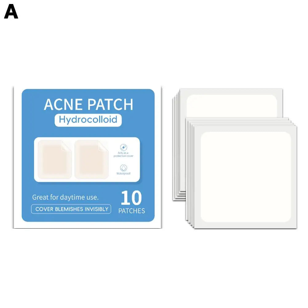 Hydrocolloid Pimple Patches – Full Face, Gentle Acne Patches Acne Patch Axl a 10pcs