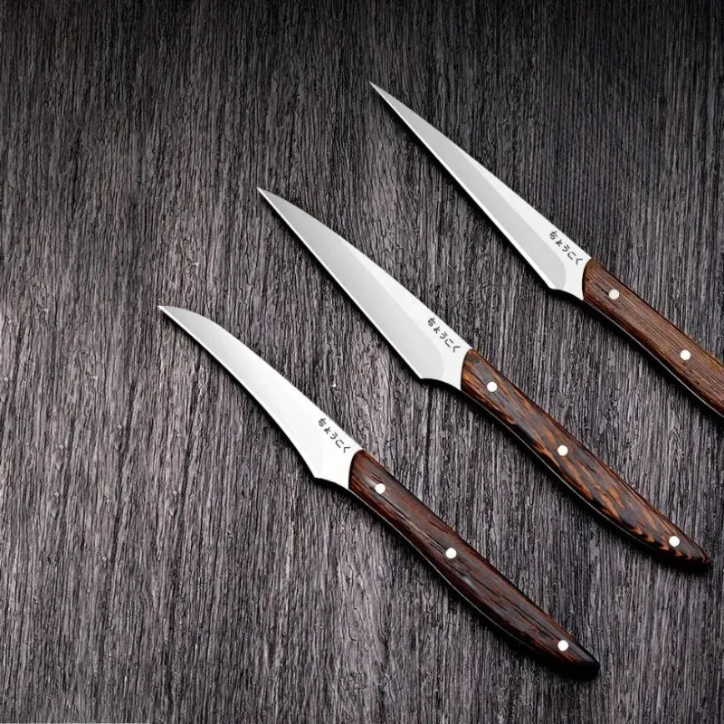 Professional Fruit & Vegetable Carving Knife Set – 1 or 3 Piece Carving Knife Set Axl