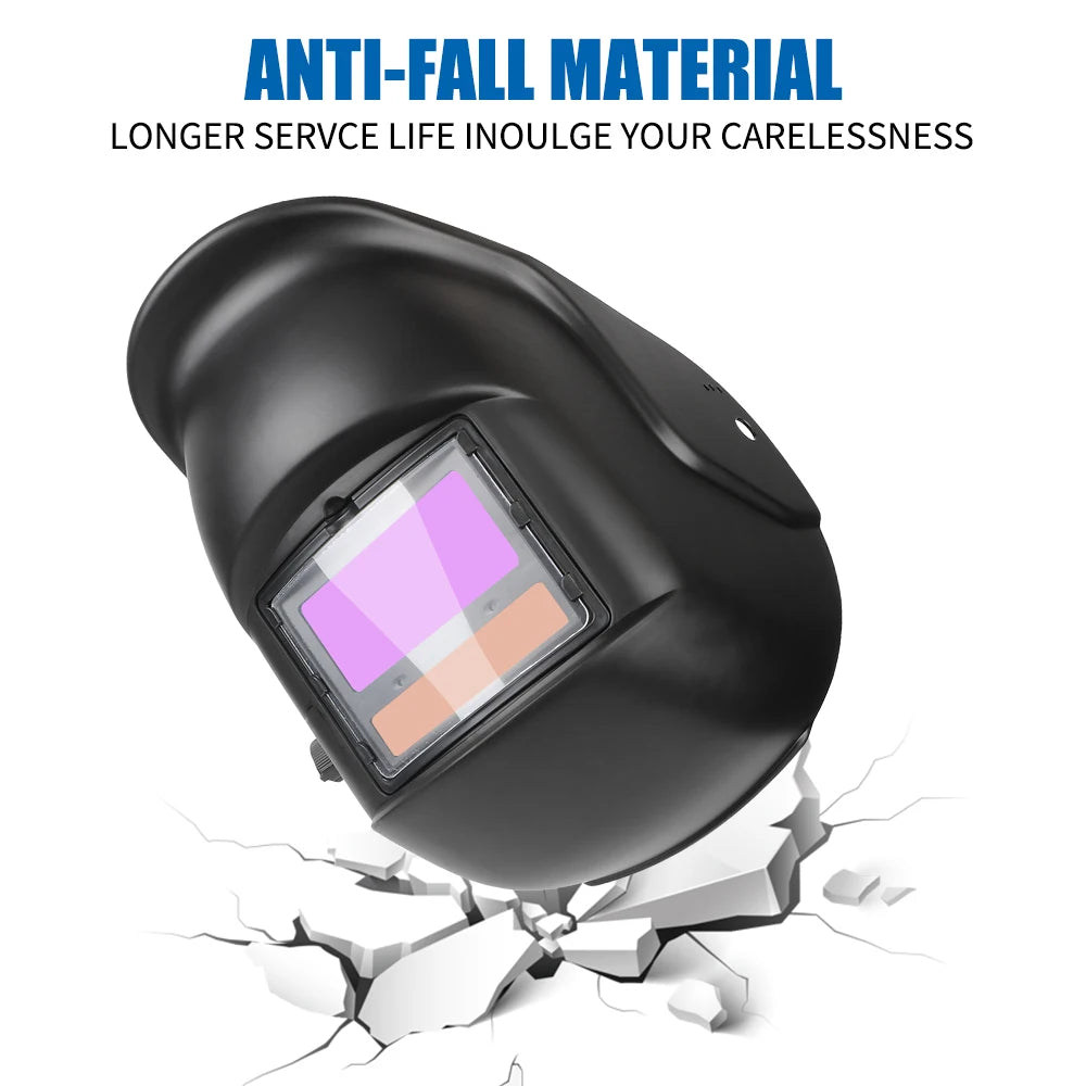 Auto-Darkening Welding Helmet – Large View True Color Lens Welding Helmet Axl