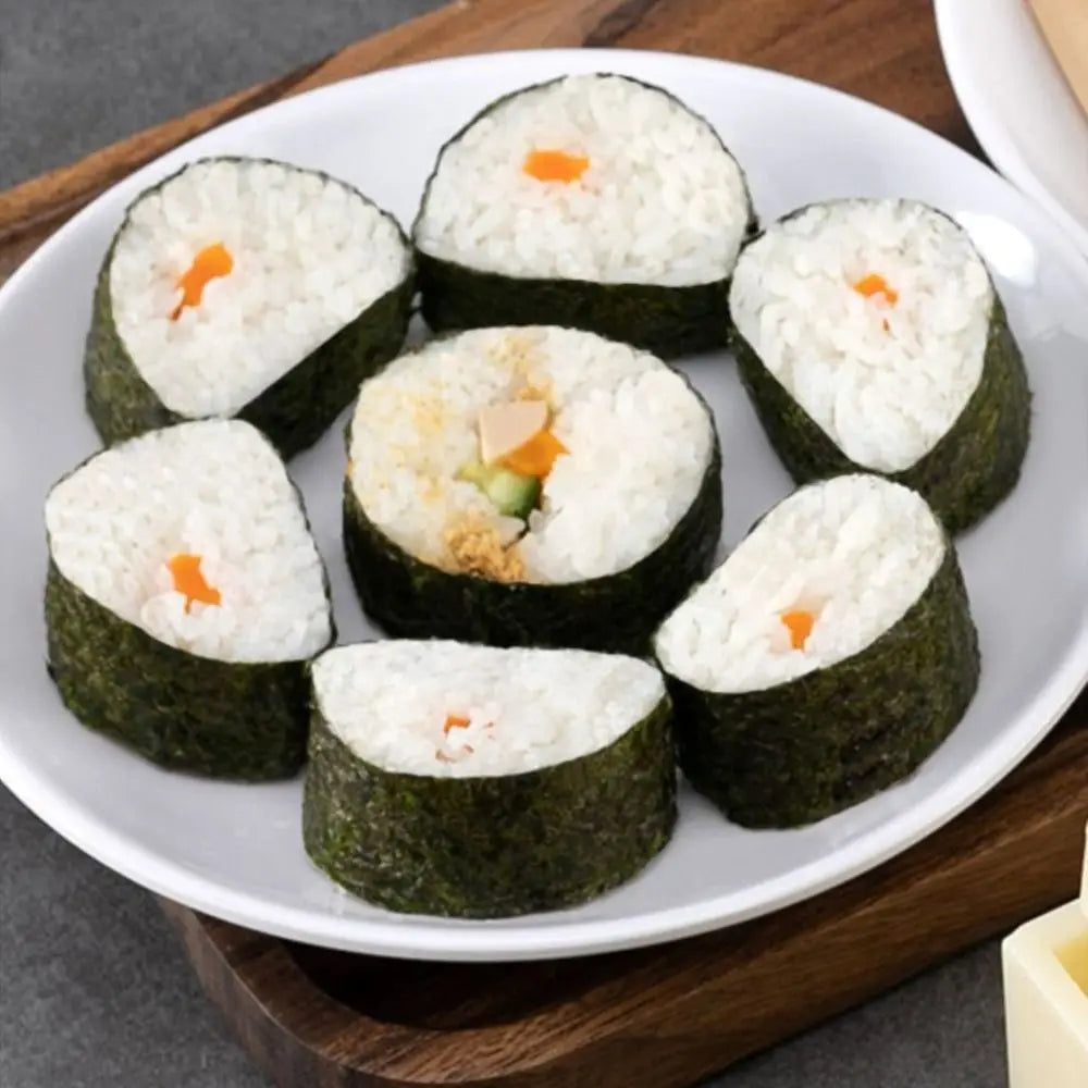 3-Piece Sushi Maker Kit – Round, Square & Heart Molds Sushi Mold Kit Axl