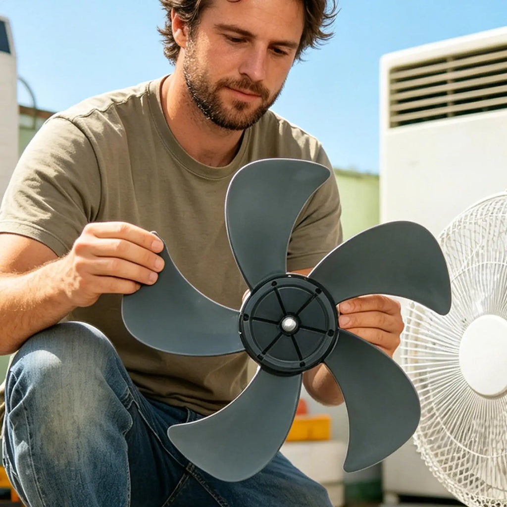 Fan Blade Replacement with Nut Cover – 12, 14 & 16 Inch Fan Blade Replacement Axl