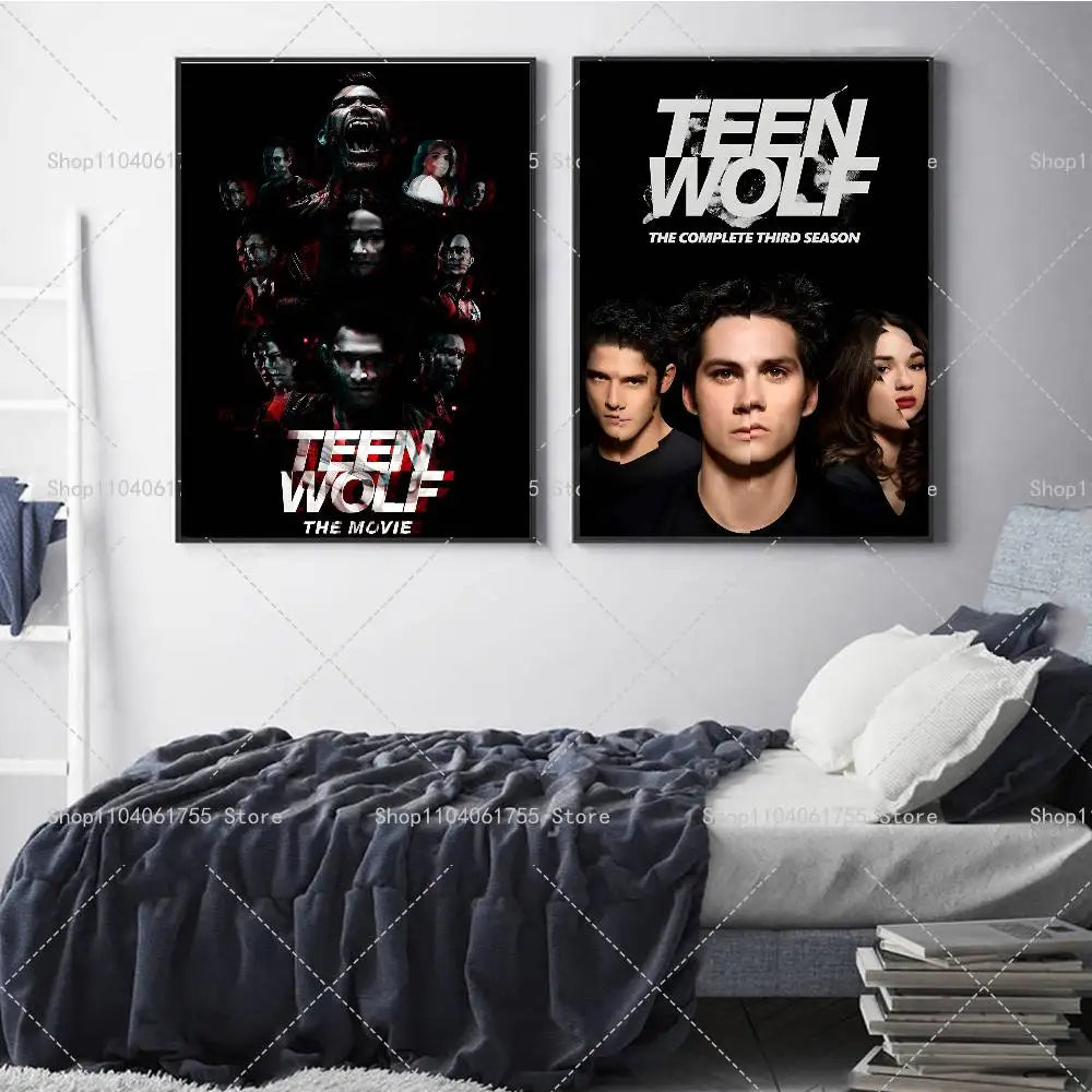 Teen Wolf Movie Series Poster – Self-Adhesive Wall Art Print Wall Art Poster Axl