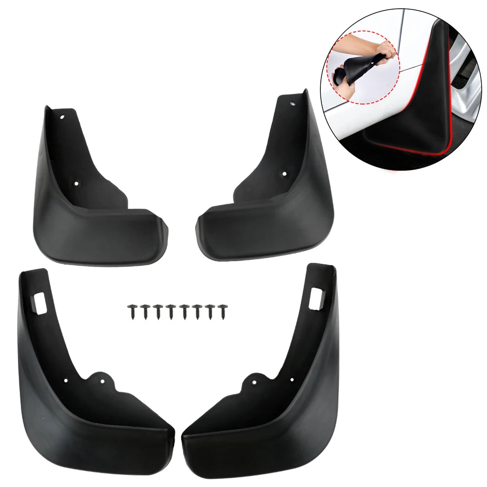 Ford Focus 2 MK2 MK2.5 Mud Flaps Splash Guards 2005–2011 Mud Flaps Set Axl